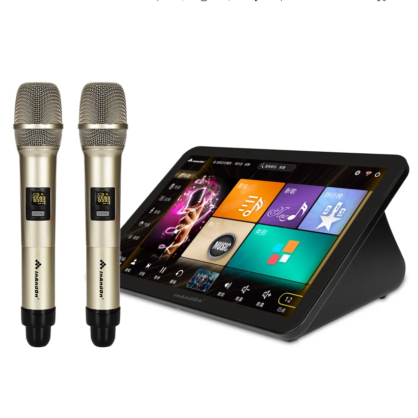 15.6 Unique Design Karaoke Player 4in1 Portable Powerful Entertainment Function System 8T Family KTV Machine
15.6 Unique Design Karaoke Player 4in1 Portable Powerful Entertainment Function System 8T Family KTV Machine