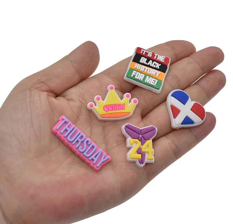 New Designed Characters Shoe Charms PVC Cartoon Phrases Croc Charms Shoe Accessories for Kid, Customized color
New Designed Characters Shoe Charms PVC Cartoon Phrases Croc Charms Shoe Accessories for Kid, Customized color