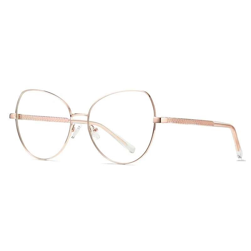 New design cat eye frame rose gold metal optical frame glasses-YM-PF-3001, Blue/brown offee
New design cat eye frame rose gold metal optical frame glasses-YM-PF-3001, Blue/brown offee