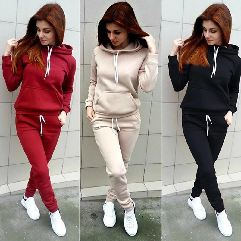 2021 spring and autumn leisure sports suit new solid color fashion long sleeve women's suit sweater pants two-piece set
2021 spring and autumn leisure sports suit new solid color fashion long sleeve women's suit sweater pants two-piece set