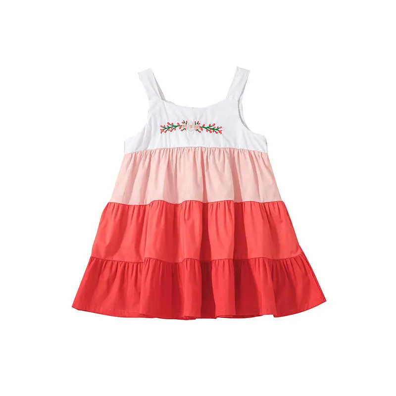Lovely Baby Girl Embroidered Floral Dress Summer 2022 Rainbow Color Block Girls Sleeveless Dress, Customized color
Lovely Baby Girl Embroidered Floral Dress Summer 2022 Rainbow Color Block Girls Sleeveless Dress, Customized color