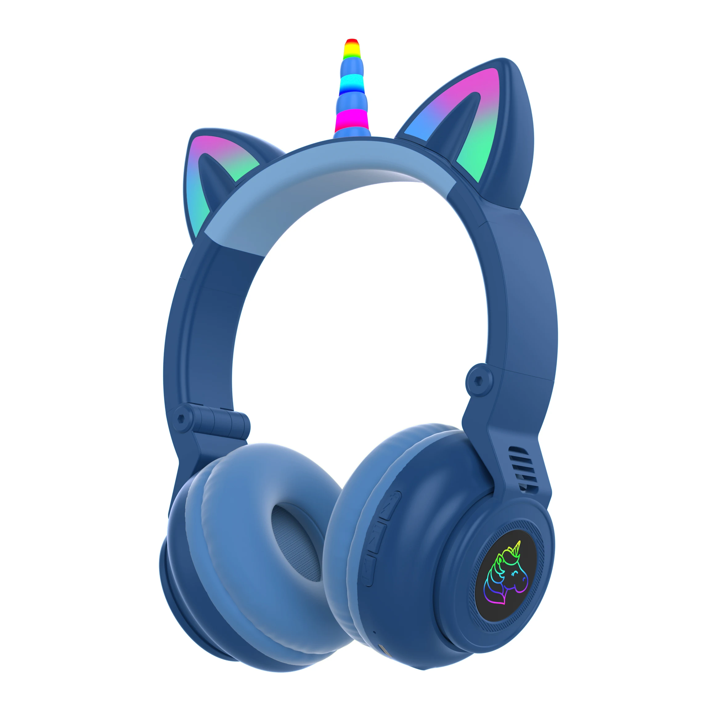 Unicorn headset wireless LED cute cat headphones headset Holiday Gift For Computer gaming headset
Unicorn headset wireless LED cute cat headphones headset Holiday Gift For Computer gaming headset