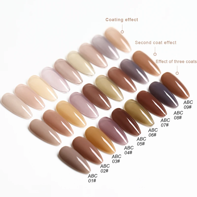3 AS Wholesale Simple Style Ice Tan Brown Uv Gel Nail Art Polish Private Label Custom Logo Gel Polish
3 AS Wholesale Simple Style Ice Tan Brown Uv Gel Nail Art Polish Private Label Custom Logo Gel Polish