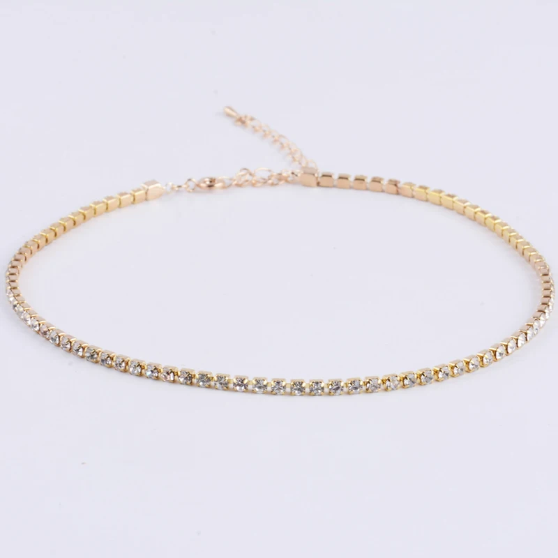 Fashion Jewelry Accessories Luxury Rhinestone Choker Necklace for Women Temperament Collar mujer Necklace Birthday Gifts
Fashion Jewelry Accessories Luxury Rhinestone Choker Necklace for Women Temperament Collar mujer Necklace Birthday Gifts