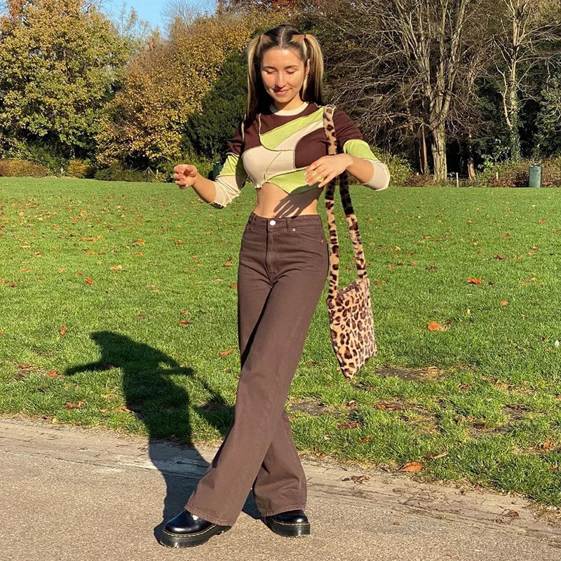 Brown Jeans Vintage Wide Leg Jeans Aesthetic High Waisted Pants Y2K Retro Pants Clothing
Brown Jeans Vintage Wide Leg Jeans Aesthetic High Waisted Pants Y2K Retro Pants Clothing