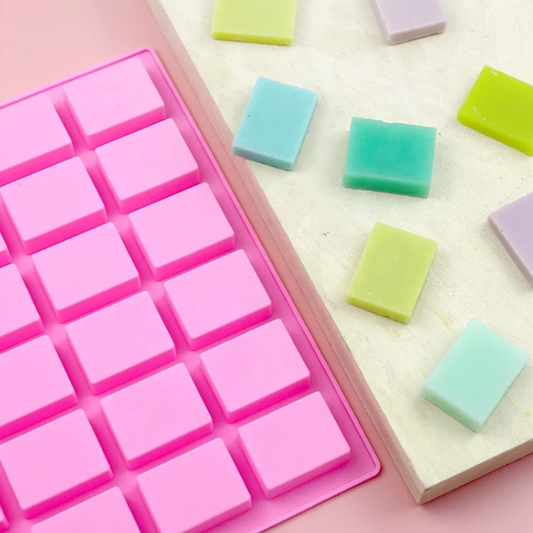 Wholesale customize Silicone Soap Mold 24-Cavity Rectangle Baking Mold for DIY Handmade Soap Making
Wholesale customize Silicone Soap Mold 24-Cavity Rectangle Baking Mold for DIY Handmade Soap Making
