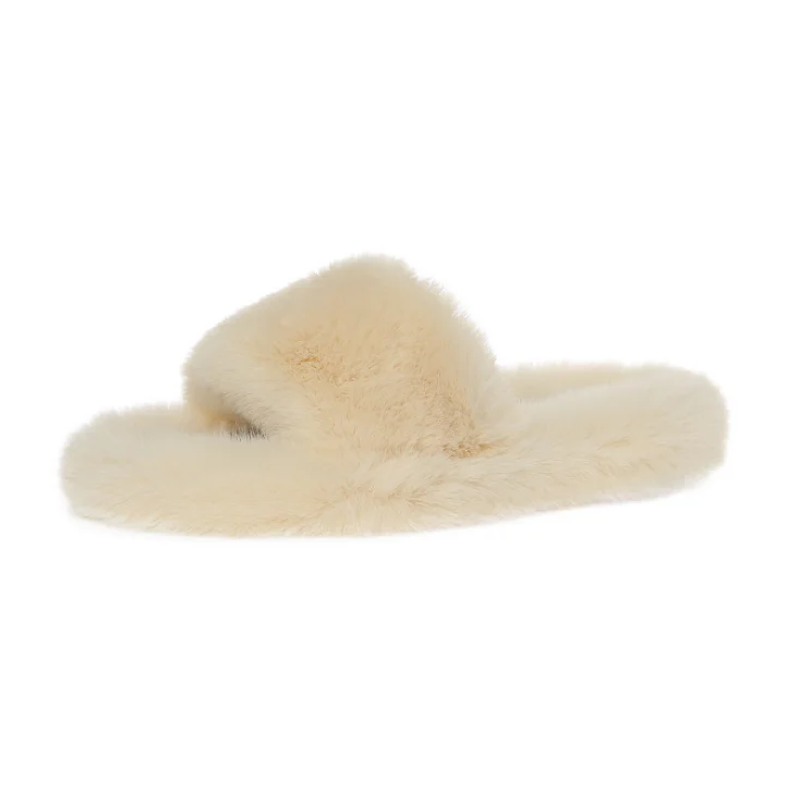Fashion new pure color plush cotton slippers women's winter home indoor and outdoor warm non-slip wear resistant cotton slippers, As picture
Fashion new pure color plush cotton slippers women's winter home indoor and outdoor warm non-slip wear resistant cotton slippers, As picture