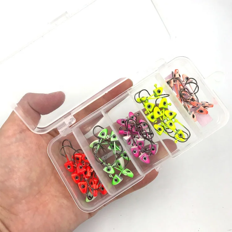 1.7g 5pcs/bag 20pcs/box Color Rockfish Jig Head Fishing hook in Stock Ready to Ship, Colorful
1.7g 5pcs/bag 20pcs/box Color Rockfish Jig Head Fishing hook in Stock Ready to Ship, Colorful