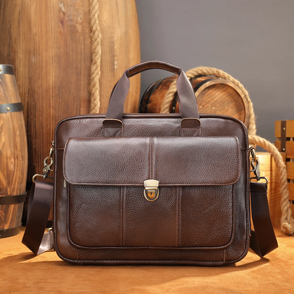 Marrant Luxury Men Briefcases Bags Genuine Leather Laptop Bag Leather Office Messenger Bags for Men Document Handbag Briefcases, Black,coffee
Marrant Luxury Men Briefcases Bags Genuine Leather Laptop Bag Leather Office Messenger Bags for Men Document Handbag Briefcases, Black,coffee