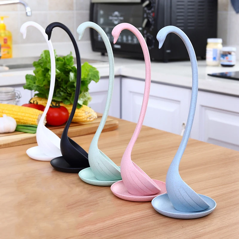 Creative Wheat Straw Tableware Dinnerware Kitchen Tools Multifunction Long Handle Swan Spoon Soup
Creative Wheat Straw Tableware Dinnerware Kitchen Tools Multifunction Long Handle Swan Spoon Soup