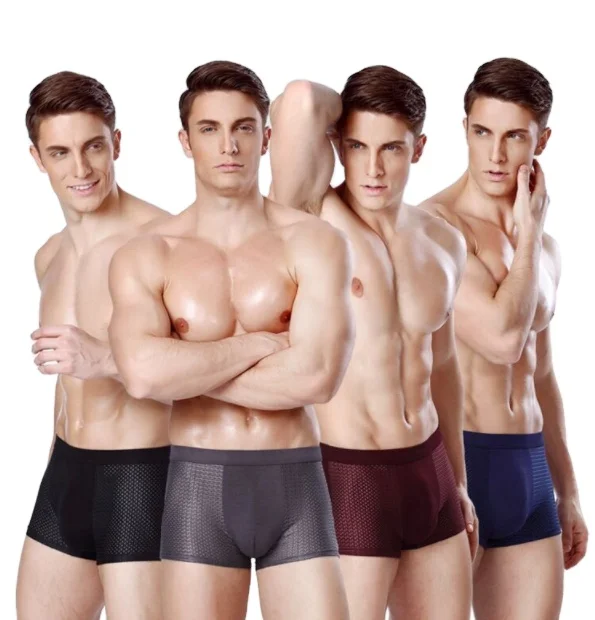 men's large size solid ice silk sexy breathable boxer designers custom underwear briefs, Picture shown
men's large size solid ice silk sexy breathable boxer designers custom underwear briefs, Picture shown