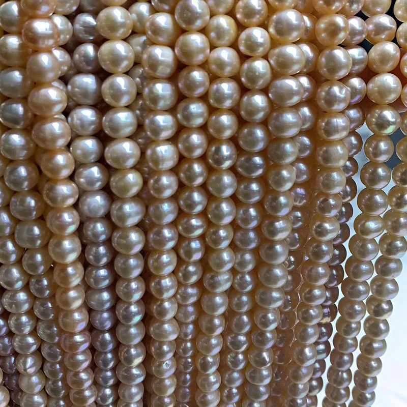 2021 Gifts for Mom 8-9 mm Loose 3A Freshwater White Color Luster Flat 9-10 Round Pearl Strand For necklace Bracelet jewelry
2021 Gifts for Mom 8-9 mm Loose 3A Freshwater White Color Luster Flat 9-10 Round Pearl Strand For necklace Bracelet jewelry