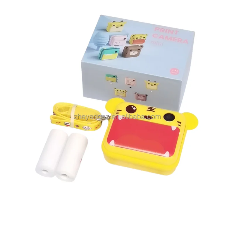 Best gift new children print instant thermal tiger toys selfie mini kid camera with printer
Best gift new children print instant thermal tiger toys selfie mini kid camera with printer