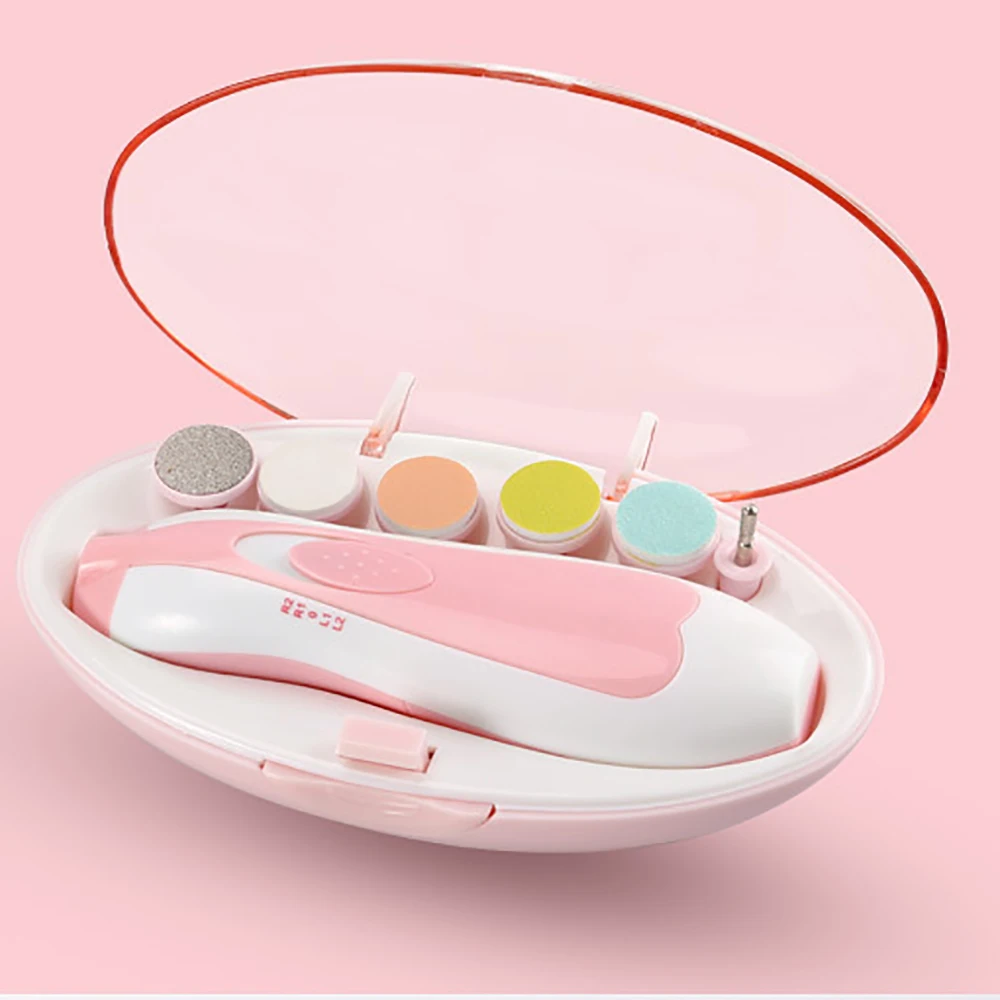 Electric Baby Nail Drill Cutter Trimmer Polishing Scissors Kit Kid Infant Adult Newborn Nail Care Healthcare Manicure File Drill, Pink blue
Electric Baby Nail Drill Cutter Trimmer Polishing Scissors Kit Kid Infant Adult Newborn Nail Care Healthcare Manicure File Drill, Pink blue
