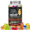 1500mg/2000mg CO2 extract Bears shape Hemp CBD candy gummy vitamins