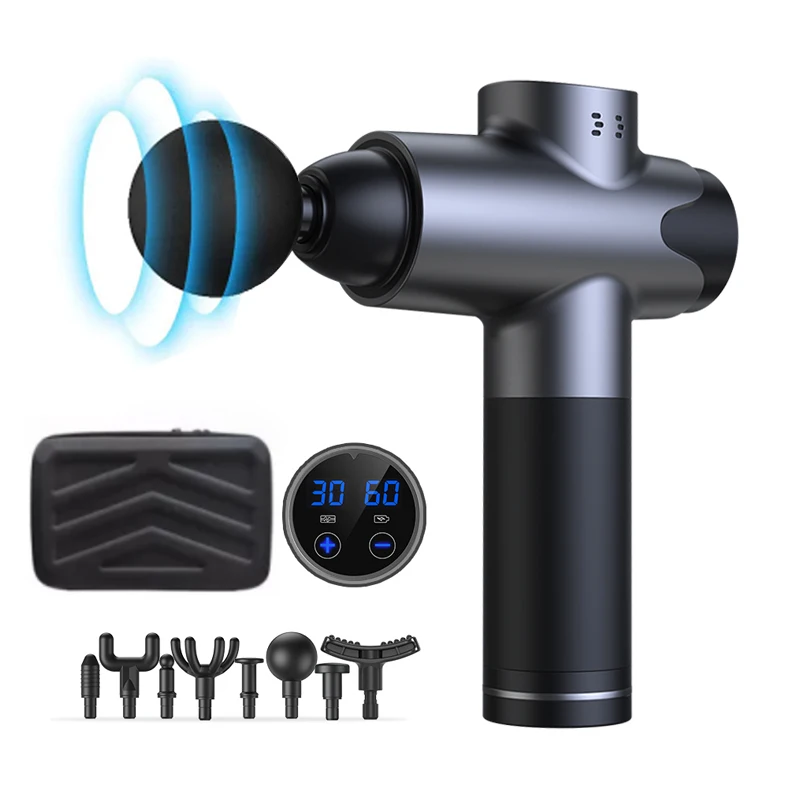 2023 Fascia Gun Massager Body Brushless Motor Pistolet De Heating Wholesale Electric Impulse Massage Gun
2023 Fascia Gun Massager Body Brushless Motor Pistolet De Heating Wholesale Electric Impulse Massage Gun
