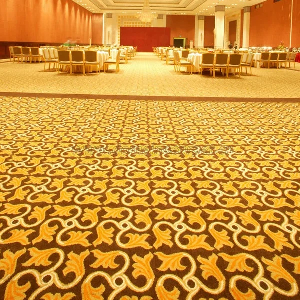 ballroom carpet 80% pure wool and 20% polyamide fireproof axminster carpet