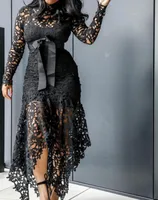 LY057# Plus color plus size women clothing hot sale loose with waist belt fashion new lace dress
LY057# Plus color plus size women clothing hot sale loose with waist belt fashion new lace dress