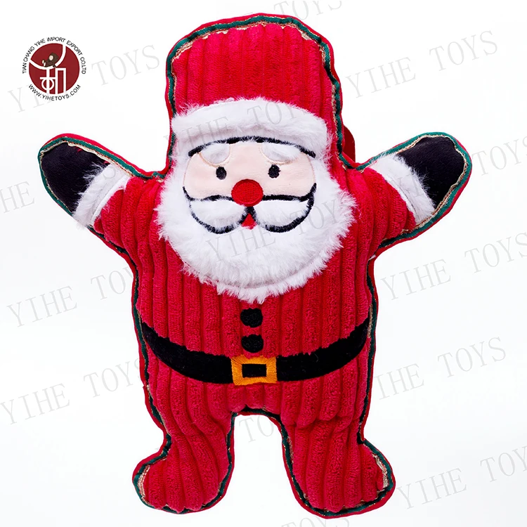 Pet toys Professional Factory Design Good Quality Soft Plush Toys Santa Claus