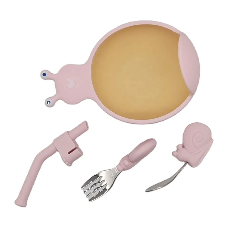 Factory Hot Sales Reusable Suction Silicone Baby Silicone Rubber Feeding Plate Sets
Factory Hot Sales Reusable Suction Silicone Baby Silicone Rubber Feeding Plate Sets
