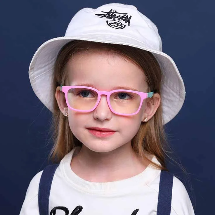 Anti Blue Ray Lens Glasses for Girls Boys Soft Silicone Eyeglasses Square Frame Eye Protector Children Kid Eyewear, Same as photo
Anti Blue Ray Lens Glasses for Girls Boys Soft Silicone Eyeglasses Square Frame Eye Protector Children Kid Eyewear, Same as photo