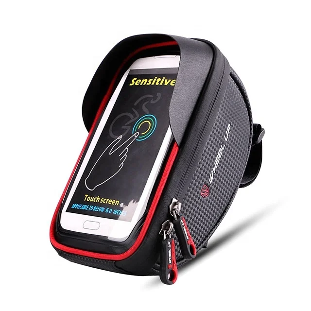 Waterproof Touch Screen Phone Case Bag Cycling Bags Bicycle Bike Handlebar Bag, Black & black/red
Waterproof Touch Screen Phone Case Bag Cycling Bags Bicycle Bike Handlebar Bag, Black & black/red