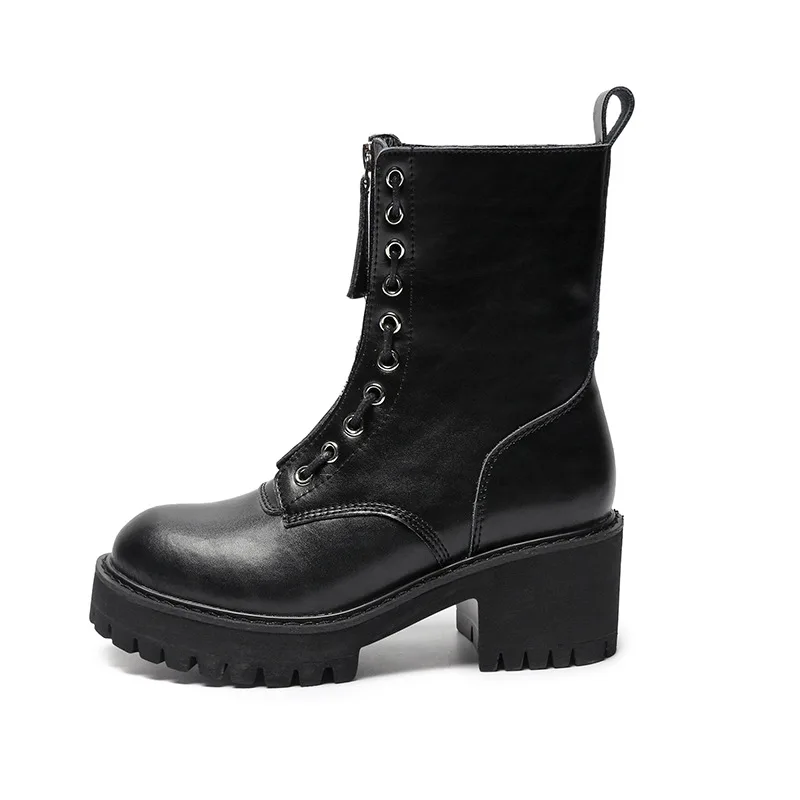 2020 Autumn Winter woman Ankle Boots Thick Heel Handsome Dr. Martens Boots All-match British Style Leather shoes
2020 Autumn Winter woman Ankle Boots Thick Heel Handsome Dr. Martens Boots All-match British Style Leather shoes