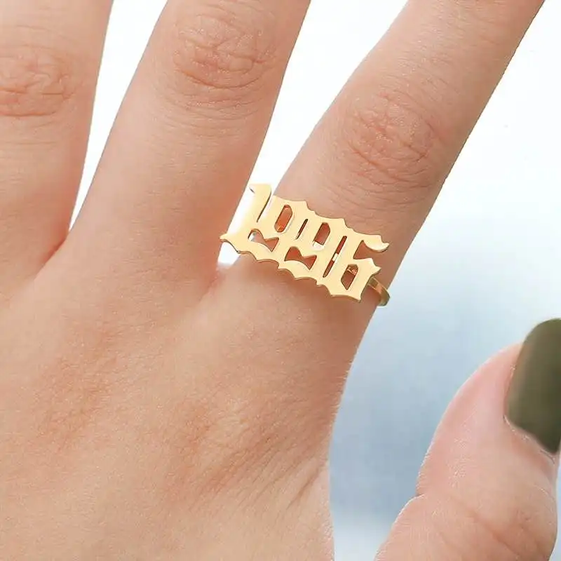 Gold Plated Ring For Finger Year Rings Jewelry Rings Women Girls Birthday Gift
Gold Plated Ring For Finger Year Rings Jewelry Rings Women Girls Birthday Gift