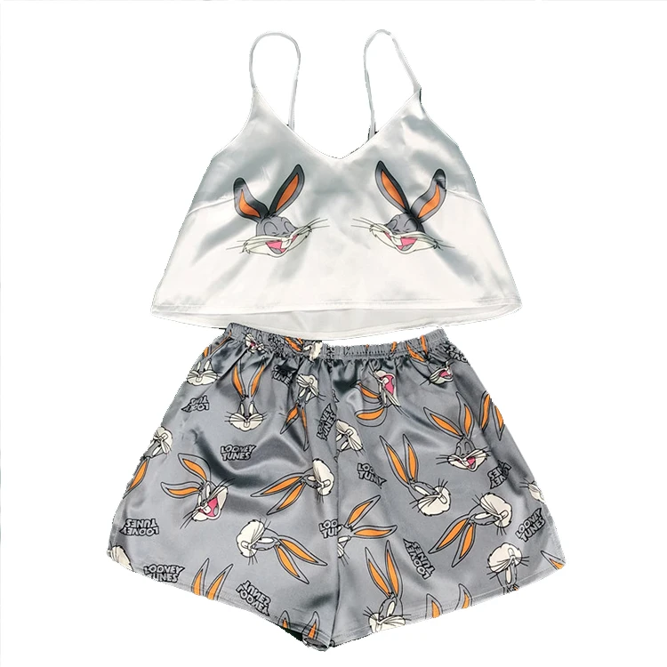 Women Sleepwear Set Sexy Lingerie Satin Nightwear Cami Top And Shorts Sexy Printed Short Set Satin Pyjamas
Women Sleepwear Set Sexy Lingerie Satin Nightwear Cami Top And Shorts Sexy Printed Short Set Satin Pyjamas
