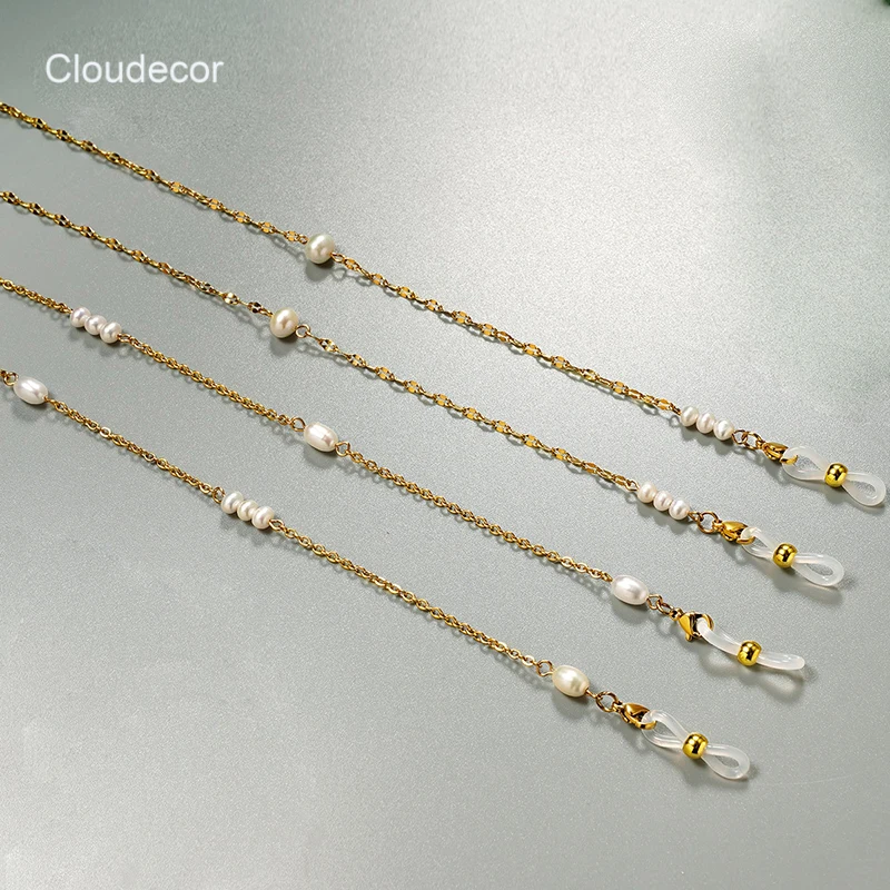 Real Natural Pearl Glasses Chain For Eyeglasses MaskStrap Fresh Water Pearl Eyewear Sunglasses Chain Necklace Stainless Steel
Real Natural Pearl Glasses Chain For Eyeglasses MaskStrap Fresh Water Pearl Eyewear Sunglasses Chain Necklace Stainless Steel