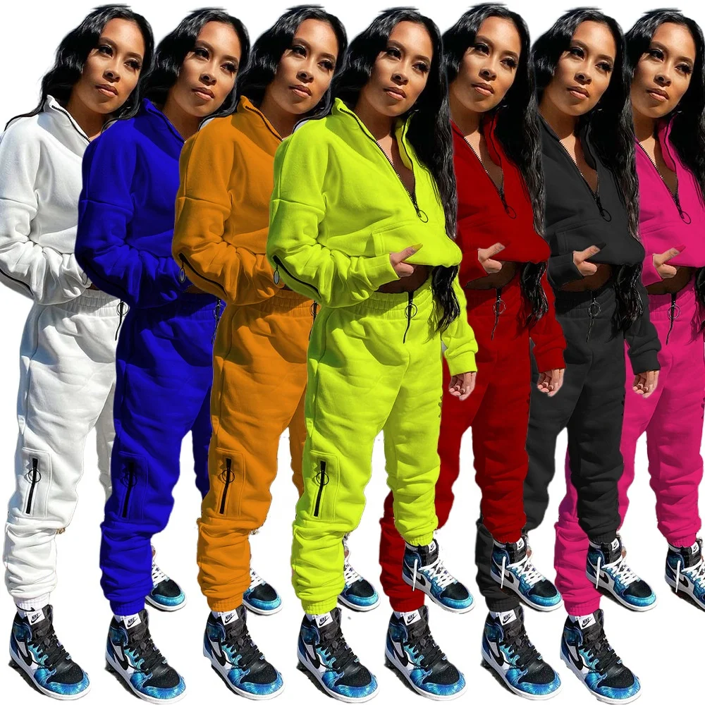 B63896A Hot style American women's solid color hoodie jacket zip stand collar pencil pants sport suit, White/orange/red/black/yellow/rose red/blue
B63896A Hot style American women's solid color hoodie jacket zip stand collar pencil pants sport suit, White/orange/red/black/yellow/rose red/blue
