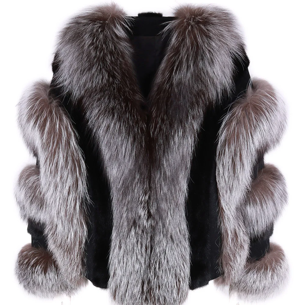 2021 Winter New Ladies Natural Fox Fur Jacket Real Fur Coat For Women, Customized color
2021 Winter New Ladies Natural Fox Fur Jacket Real Fur Coat For Women, Customized color