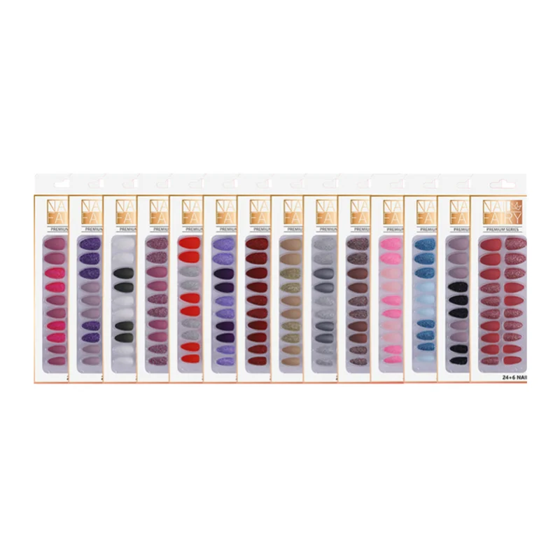 2020 Whloasle New Design Artificial Fingernails Fake Press On Nail Tips Arts, As picture
2020 Whloasle New Design Artificial Fingernails Fake Press On Nail Tips Arts, As picture