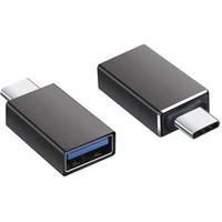 

USB C to USB Adapter Thunderbolt 3 to USB 3.0 OTG USB3.1 Type C to USB3.0 OTG Adapter For C Port Like Phone Laptop Tablet