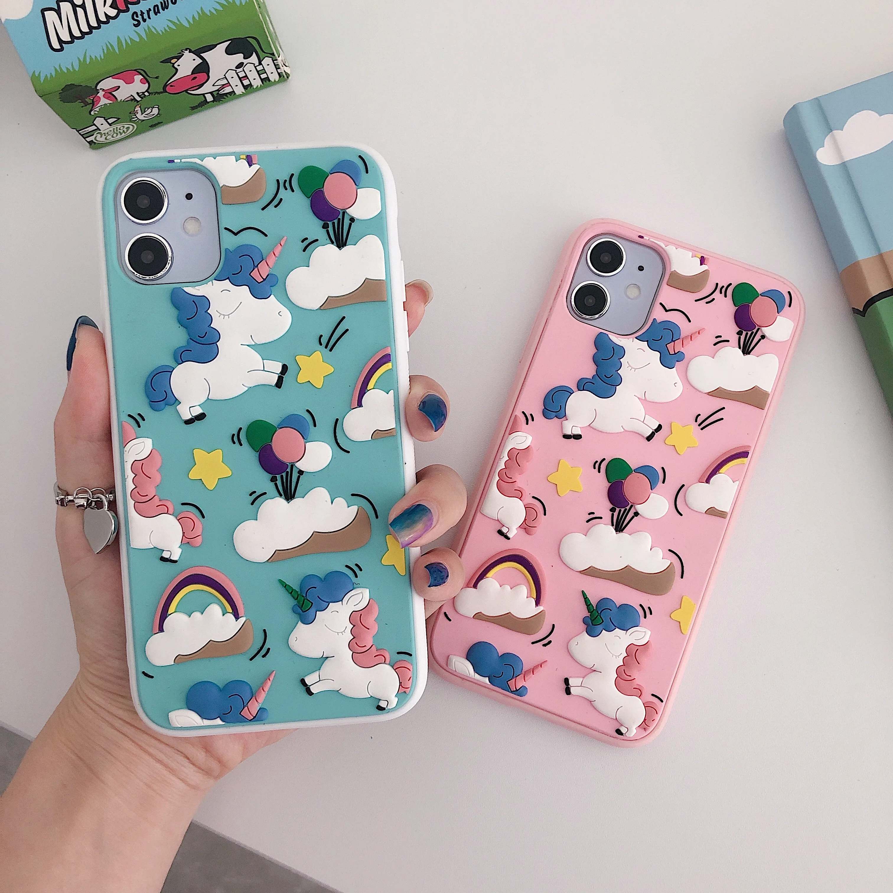 Shock-Proof Fashion Soft TPU Unicorn Protective Phone case For iPhone 11 pro max Cartoon cover XS XR MAX 7 8 Plus, Picture color have stock , accept customized
Shock-Proof Fashion Soft TPU Unicorn Protective Phone case For iPhone 11 pro max Cartoon cover XS XR MAX 7 8 Plus, Picture color have stock , accept customized