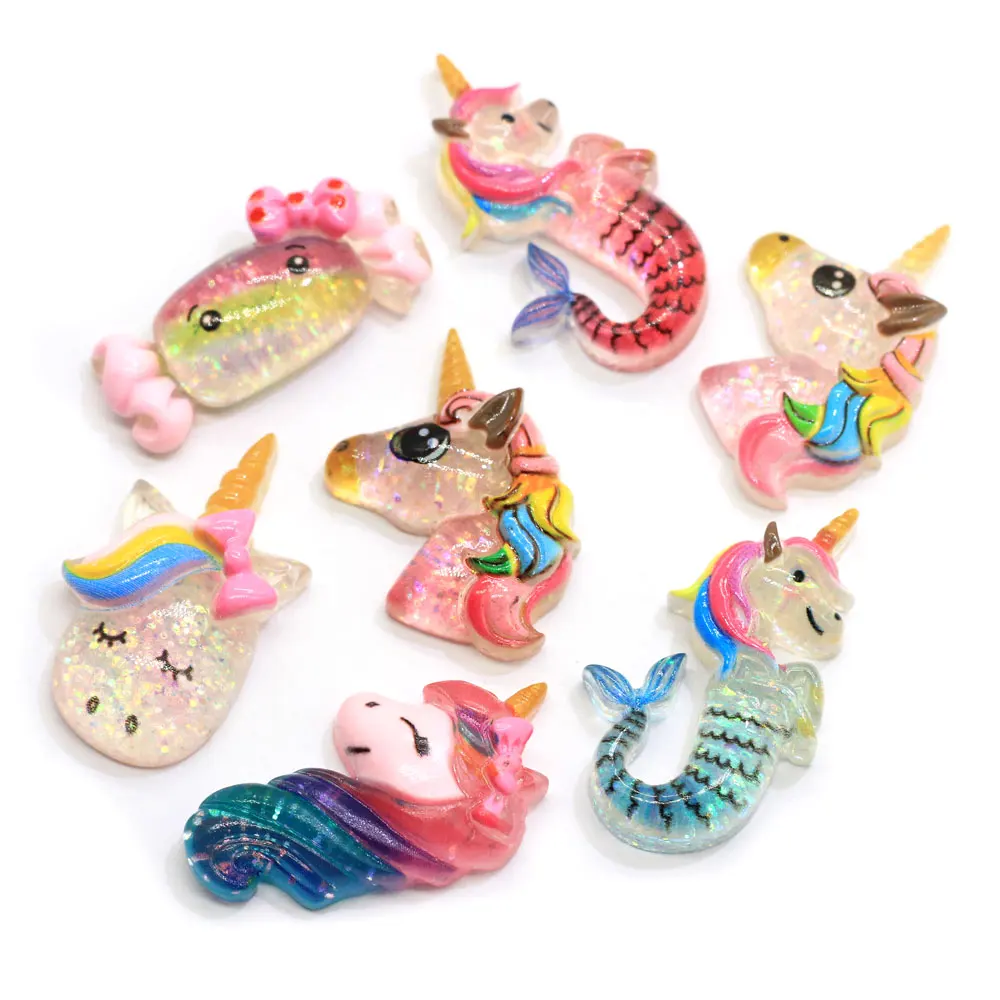 Unique Mixed Cute Resin Glitter Horse Candy Miniature Figure DIY Home Decoration Charm Craft Flatback Cabochon
Unique Mixed Cute Resin Glitter Horse Candy Miniature Figure DIY Home Decoration Charm Craft Flatback Cabochon