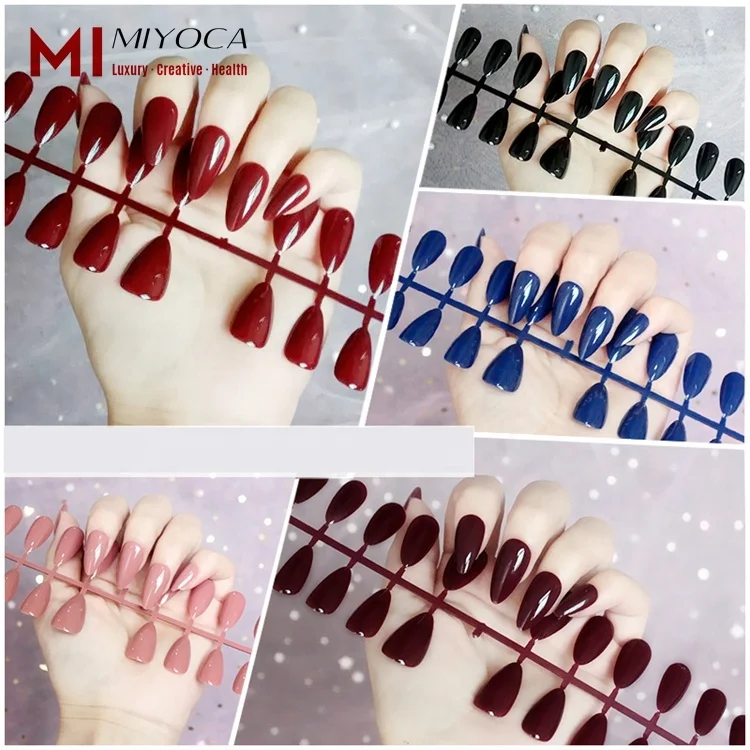 MIYOCA Pure Color Striped Long Pointed Drop Nails The Fake Nail Patch Can Be Removed At Any Time Faux Ongles Reutilisable 2021
MIYOCA Pure Color Striped Long Pointed Drop Nails The Fake Nail Patch Can Be Removed At Any Time Faux Ongles Reutilisable 2021