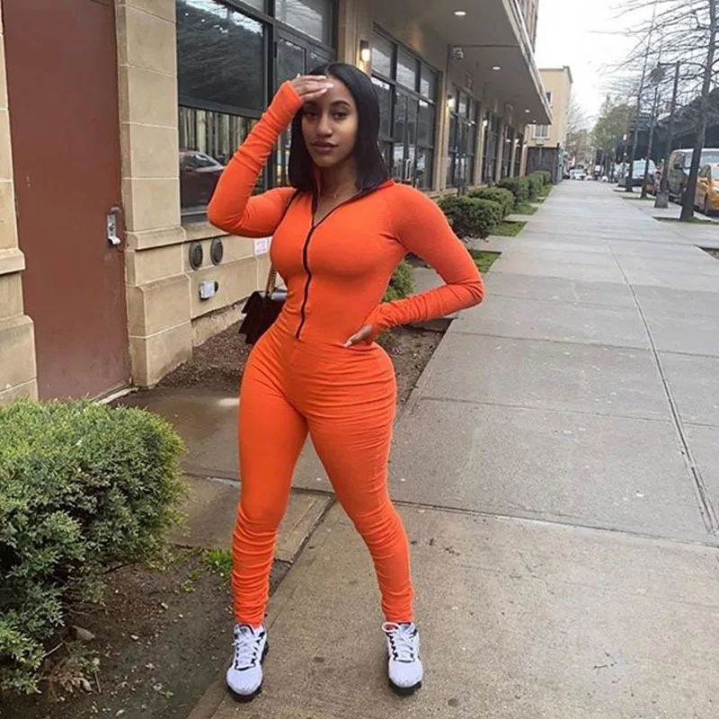 2020 new Fall clothing for women one piece jumpsuit zipper women jumpsuits long sleeve lucky label jumpsuit
2020 new Fall clothing for women one piece jumpsuit zipper women jumpsuits long sleeve lucky label jumpsuit
