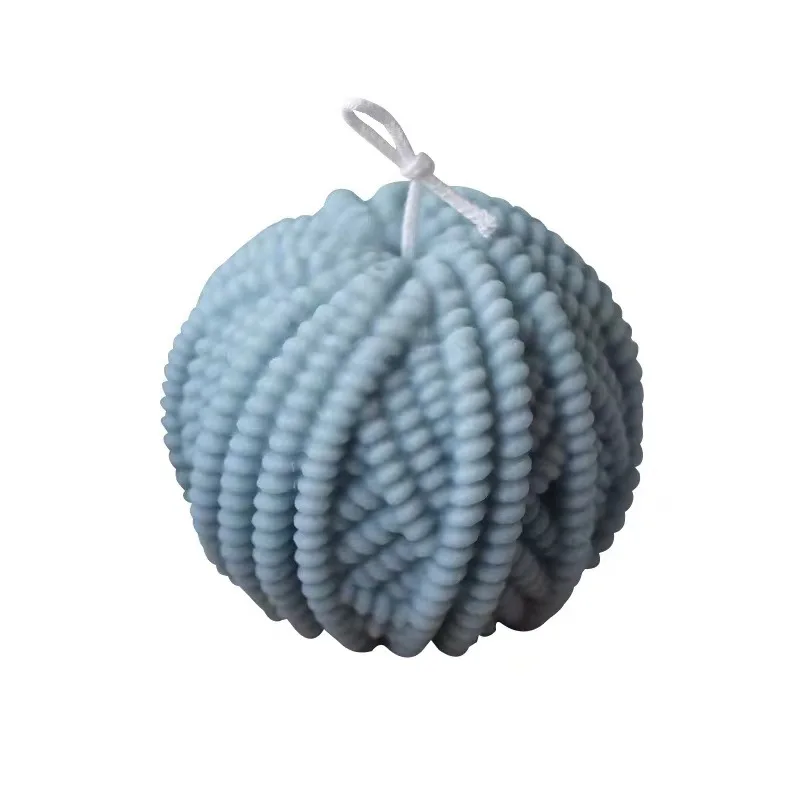 DIY wool ball candles silicone mold making wax candle molds, White
DIY wool ball candles silicone mold making wax candle molds, White