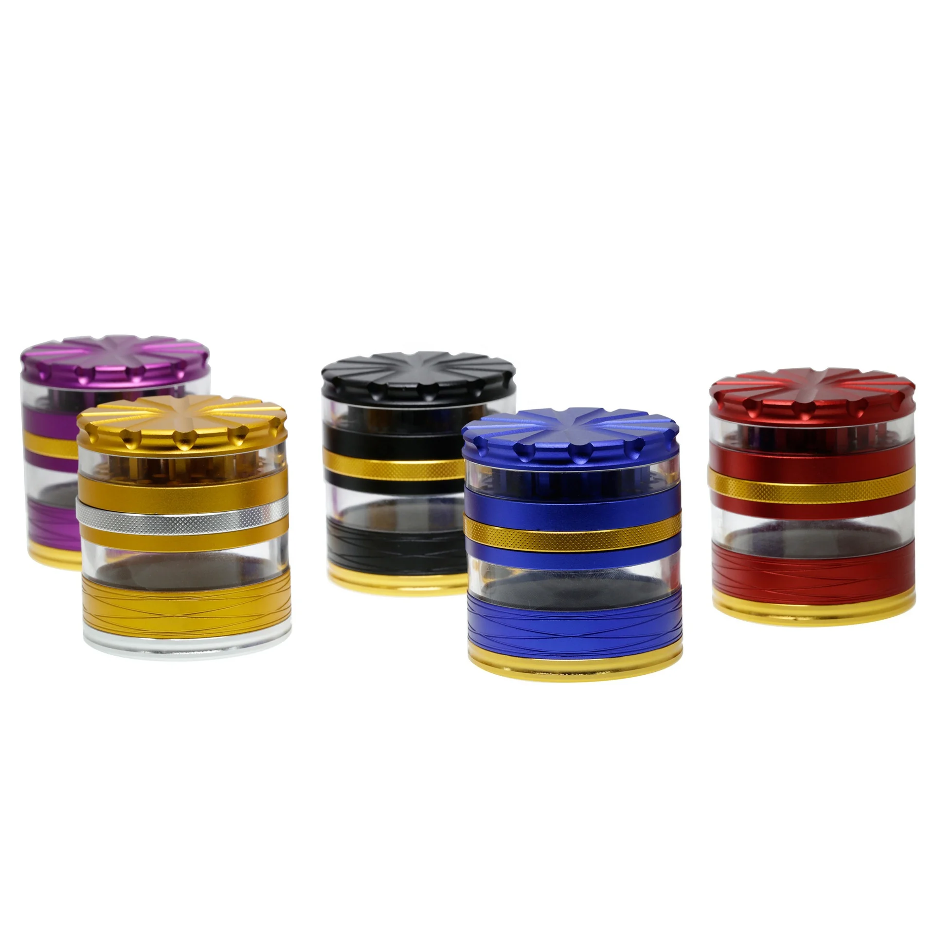 Side Window Pattern Purple Dry Herb Grinder Diameter Aluminum Alloy Large Capacity Tobacco Grinder, Picture
Side Window Pattern Purple Dry Herb Grinder Diameter Aluminum Alloy Large Capacity Tobacco Grinder, Picture