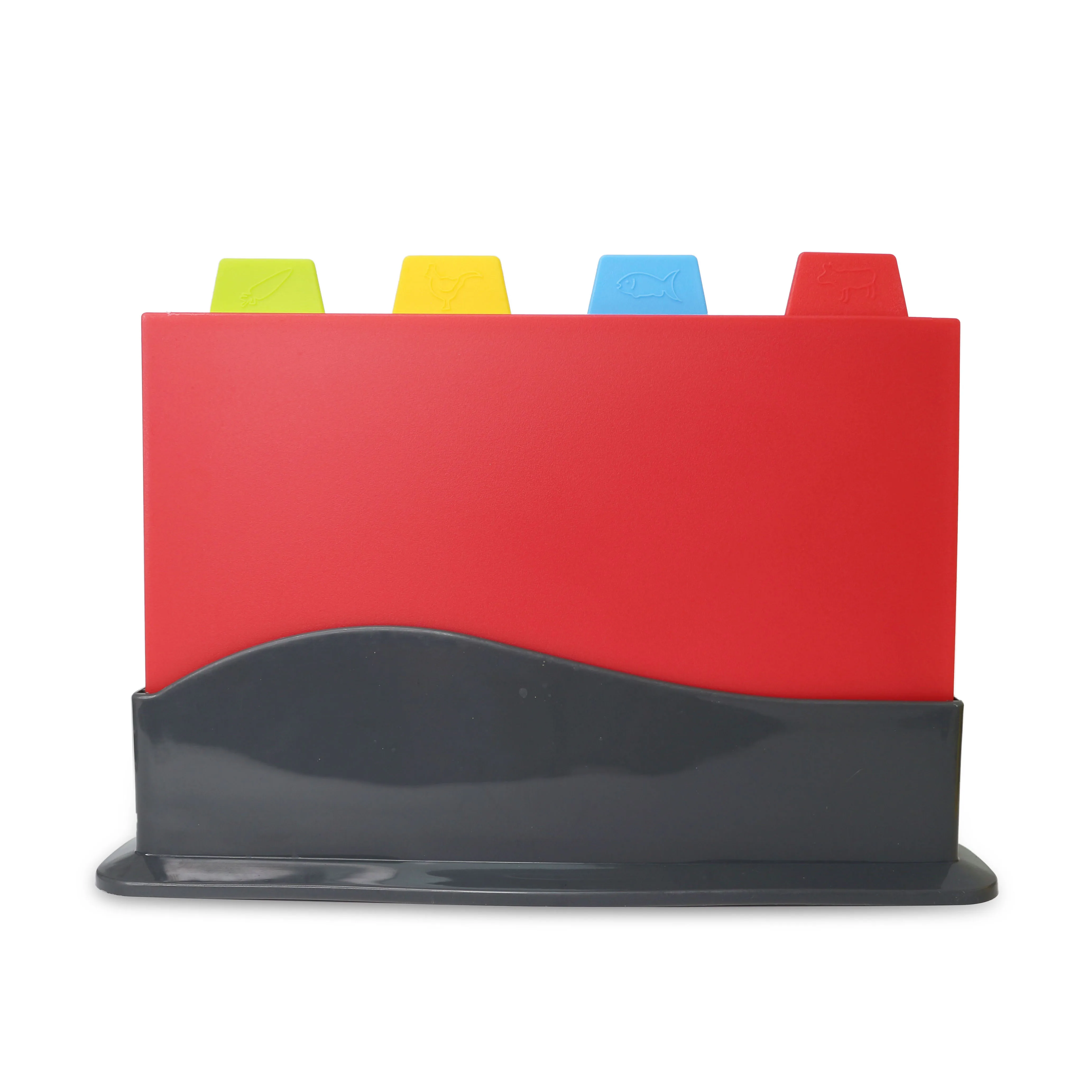 Kitchenware Good Quality Life Kitchen Accessories Cooking Tools PP Plastic Cutting Board 4 Pieces, Red, green, blue, yellow and black
Kitchenware Good Quality Life Kitchen Accessories Cooking Tools PP Plastic Cutting Board 4 Pieces, Red, green, blue, yellow and black
