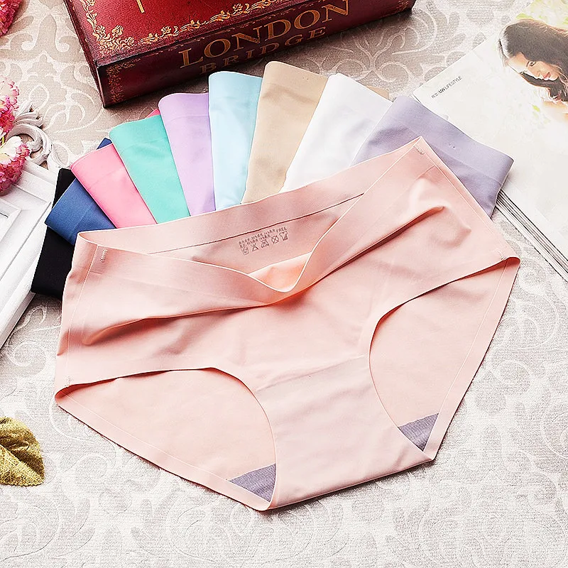 Dropshipping amazon ins Custom Wholesale Comfortable Spandex Seamless Silk Lady Underwear Seamless Panties Women'S Underwear
Dropshipping amazon ins Custom Wholesale Comfortable Spandex Seamless Silk Lady Underwear Seamless Panties Women'S Underwear