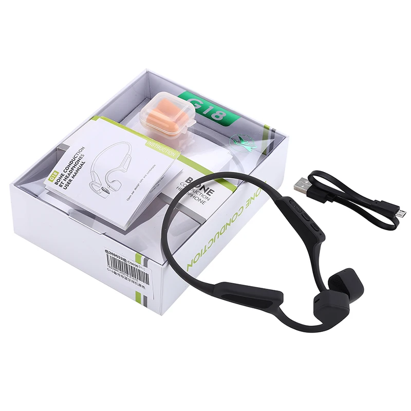 Free Product Sample G18 Bone Conduction Wireless Earphone Headset Built-in Battery 550mah For Sports
Free Product Sample G18 Bone Conduction Wireless Earphone Headset Built-in Battery 550mah For Sports