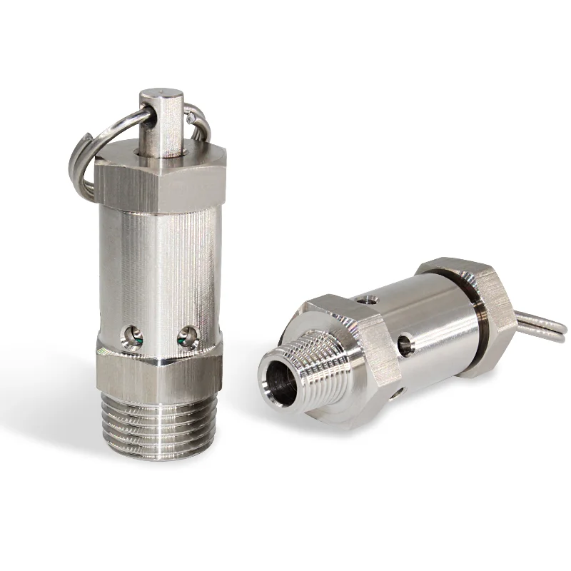 Air compressor accessories high temperature steam pressure relief valve fluororubber corrosion resistant safety valve
Air compressor accessories high temperature steam pressure relief valve fluororubber corrosion resistant safety valve