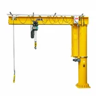 Aluminum jib crane 360 degree rotation jib crane