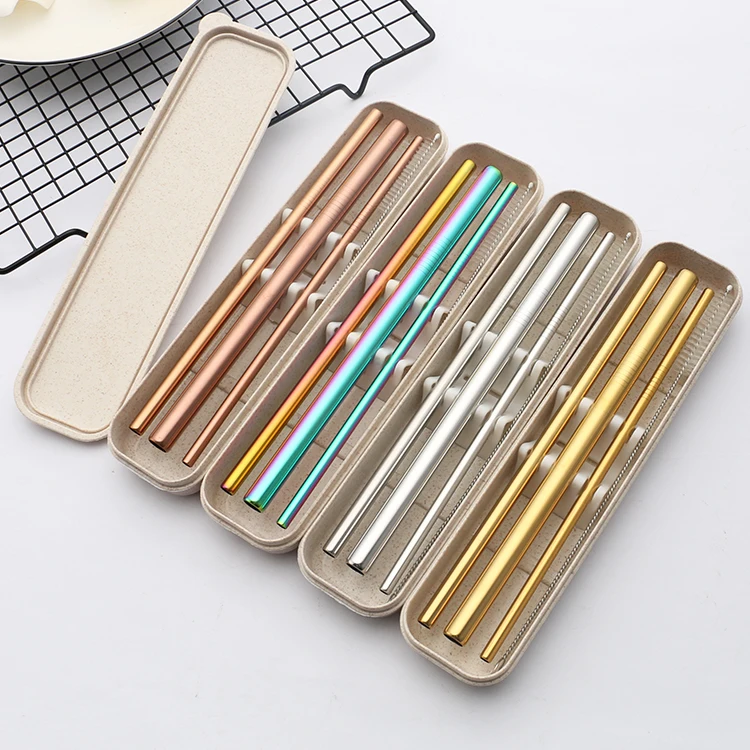 Amazon top sale Reusable Portable Drinking Straw with Cleaning Brush, Red, pink, silver, black, rainbow, gold, rose gold.blue. purple
Amazon top sale Reusable Portable Drinking Straw with Cleaning Brush, Red, pink, silver, black, rainbow, gold, rose gold.blue. purple