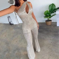 Inclined Shoulder Hollow Out Sleeveless Sequin Evening Jumpsuits Womens Club Outfits
Inclined Shoulder Hollow Out Sleeveless Sequin Evening Jumpsuits Womens Club Outfits
