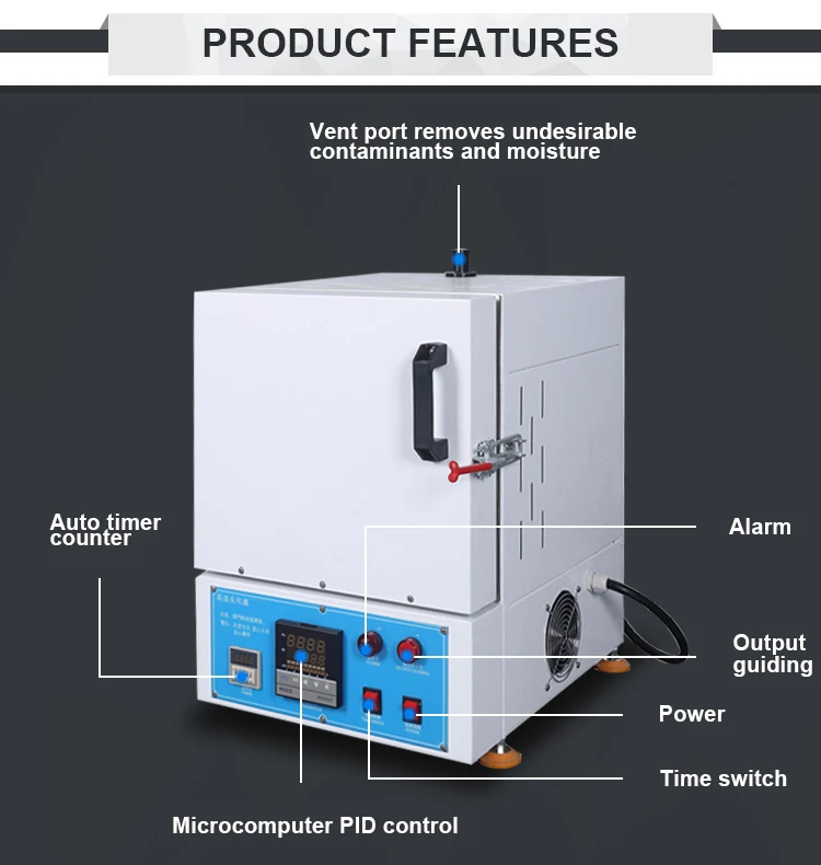 liyi 625 high temperature muffle furnace price 1000 degree oven