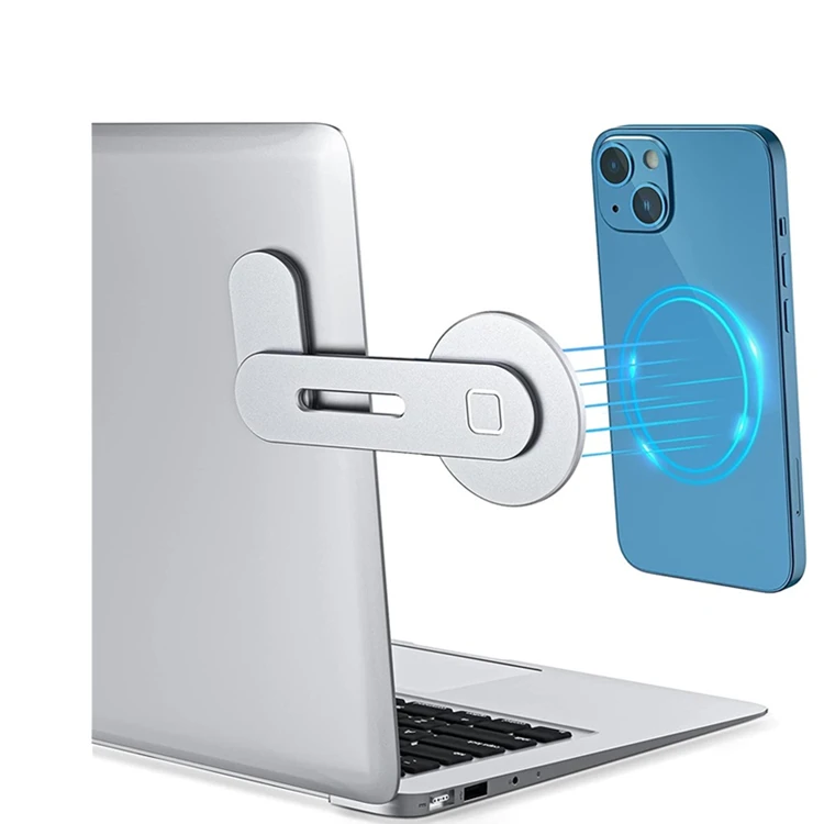 computer Side Mount Clip on Phone Stand Magsaf Magnetic Laptop Phone Holder for iphone 12 13
computer Side Mount Clip on Phone Stand Magsaf Magnetic Laptop Phone Holder for iphone 12 13
