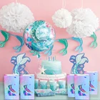 2020 new arrivals mermaid decoration party bags for kids birthdays mermaid birthday 8pcs kids party gift bag